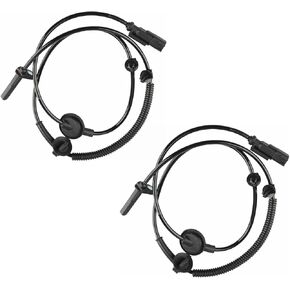 Set of 2 ABS Wheel Speed Sensors for GMC Acadia 2007 2008 2009 2010 2011 2012 2013 2014 2015 2016 Front Left + Right