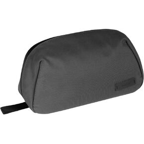 pack all Travel Toiletry Bag for Men, Hanging Dopp Kit, Water-Resistant Shaving Bag for Toiletries, Accessories (Dark Grey)