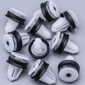 Rexka 10pcs Door Trim Panel Clip Fastener Retainer for Land Rover LR013135, Body Side Molding Clip for Ford W714231-S300
