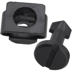 Black Engine Cover Undertray Wheel Arch Screw Plastic for 91501-SS8-A01, 91601-SS8-A01 Body