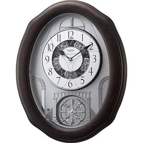 Rhythm Clocks "Glory Espresso" Magic Motion Clock