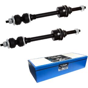 Front Stabilizer Sway Bar Link 2Pcs K7400 (For RWD and 5 Lug Wheels) Compatible With 2002-2012 Do-dge Ram 1500,11-12 Ram 2500 [# 5072934AC 5072934AD SL82345]