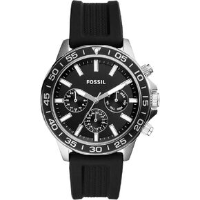 Bannon Multifunction Black Silicone Watch BQ2494