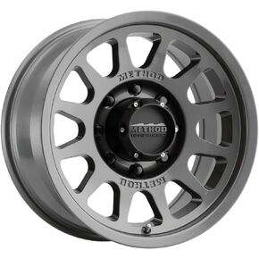 Method Race Wheels 703 Titanium Wheel with Gloss (17 x 9. inches /8 x 6 mm, -12 mm Offset)