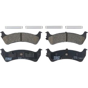 TRW Pro TRC0667 Disc Brake Pad Set For Ford Explorer 1995-2001, Rear, And Other Applications