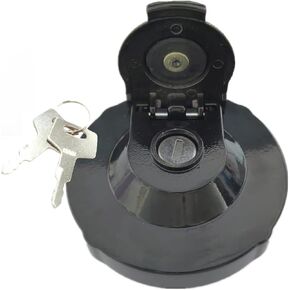 1552100500 Fuel Tank Cap with 2 Keys Replacement for Takeuchi Excavators Track Loaders TB014 TB015 TB016 TB125 TL26 TL120 TL126 TL130 TL140 TL150 TL220 TL230 TL240 TL250