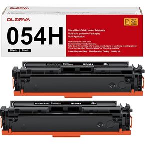 054H Toner Cartridge Set 2 Black 054 | Compatible with Canon Color imageCLASS MF642Cdw Toner Cartridges, MF644Cdw, MF641Cdw, MF644Cdw, LBP622Cdw Laser Printer 2 Pack