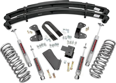 Rough Country 2.5" Lift Kit w/Rear Leaf Springs for 1980-1996 Ford F-150-51030 in Saudi Arabia
