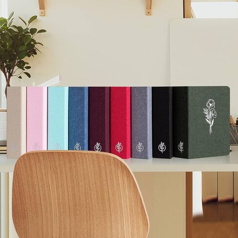 Lanpn Photo Album 4x6 100 Pictures 2 Packs, Small Mini Capacity Linen Photo Book Sets, Each Pack Holds 100 Top Loader Vertical Only Picture for Kids Boy Girls Black in Saudi Arabia
