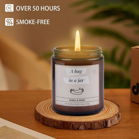 Lavender Jasmine Scented Candles for Home - Aromatherapy Candles for Home Decoration (Multiple fragrances) in Saudi Arabia