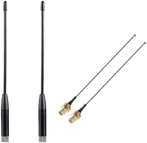 915MHz LoRa Antenna with SMA Male Connector for Meshtastic LORA32 915MHz ESP32 LoRa OLED Board + 15cm IPEX Extension Cable（2 Sets）, Eifagur in Kuwait
