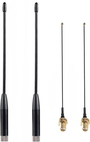 915MHz LoRa Antenna with SMA Male Connector for Meshtastic LORA32 915MHz ESP32 LoRa OLED Board + 15cm IPEX Extension Cable（2 Sets）, Eifagur in Kuwait