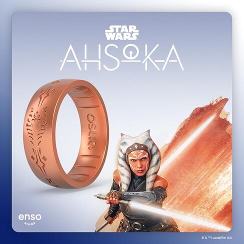 Enso Rings Etched Star Wars - Classic Silicone Ring - Comfortable and Flexible Design in Kuwait