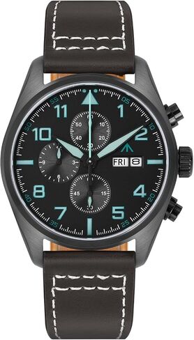 TACTICAL FROG Militado ML04 39mm Chronograph Quartz Mens Watches 0S00 Movement Sapphire Crystal Luminous Watch, 100M Waterproof in Saudi Arabia