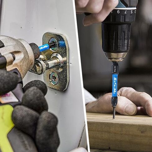 27PCS Phillips Bits #2 Impact 1inch Long Strong Magnetic Drill Bits Anti Slip 1/4 Inch Hex Shank S2 Alloy Steel Impact Ph2 Screwdriver Power Bits Set with Magnetic Bit Holder for Power Drill in Kuwait