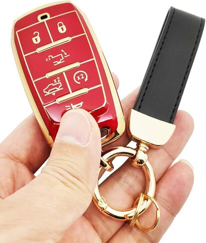 حافظة حماية لمفتاح فوب متوافقة مع 2021 2020 2019 دودج رام 1500 2500 3500 مفتاح دخول بدون مفتاح فوب in Kuwait