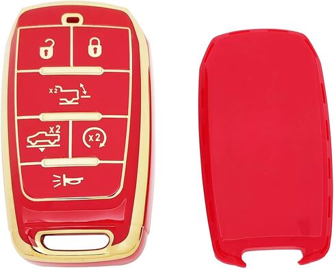 حافظة حماية لمفتاح فوب متوافقة مع 2021 2020 2019 دودج رام 1500 2500 3500 مفتاح دخول بدون مفتاح فوب in Kuwait
