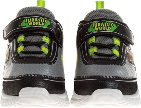 Jurassic World Sneakers with Easy Strap - Dinosaur T-Rex Shoes Laceless Closure Lightweight Jurassic Park Sneaker (Toddler - Little Kid) in Kuwait