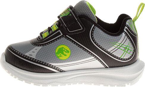 Jurassic World Sneakers with Easy Strap - Dinosaur T-Rex Shoes Laceless Closure Lightweight Jurassic Park Sneaker (Toddler - Little Kid) in Kuwait