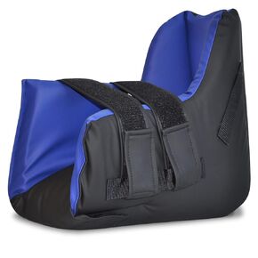 NYOrtho Heel Protector Cushion - Pressure Relieving Pillow with Cooling Gel Pack for Heel Ulcers, Opening at The Heal Soft Fabric Average Adult | Single Boot