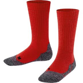 FALKE Unisex Kids Active Warm Hiking Socks, Merino Wool, 1 Pair