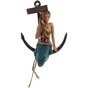 December Diamonds Mermaid Ornament Great Catch 55-55111 7 Inches