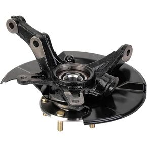 Front Steering Knuckle & Wheel Bearing Hub Assembly Compatible with Honda Civic 2006-2011,(Without Si Model), Left Driver Side Replaces # 698-451，698451，44300SNA952, 44300TR0951