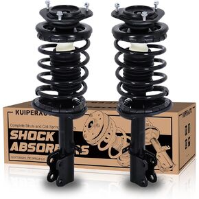2PCS Front Struts 572598 572597,Shocks Absorbers & Coil Spring Assembly Compatible for 2009-2012 Toyota Corolla, for 2011-2013 Mateix (FWD/AWD) 2.4L L4 Replacement
