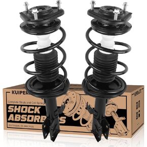2PCS Front Struts 572598 572597,Shocks Absorbers & Coil Spring Assembly Compatible for 2009-2012 Toyota Corolla, for 2011-2013 Mateix (FWD/AWD) 2.4L L4 Replacement