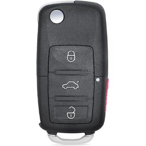 Replacement Smart Remote Car Key Fob for Volkswagen 2006-2011 NBG92596263 1KO 959 753 H 315MHz ID48 Chip 4Buttons