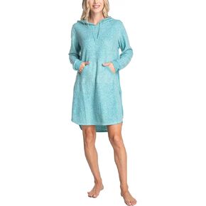 Goodnight Kiss Bear Hug 2 Lounger Fleece Hoodie Sweatshirt Dress