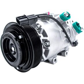 FKG AC Compressor and A/C Clutch 977012S500 fit for 2011-2014 Kia Sportage 2.0L 2.4L, 2010-2014 Hyundai Tucson 2.4L, 2011-2013 Hyundai Tucson 2.0L