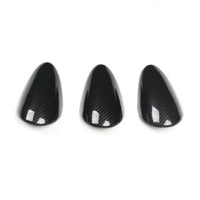 Carbon Fiber Pattern Interior Car Dashboard Gauge Pad Cover Trim ABS for 2009-2020 Nissan 370Z