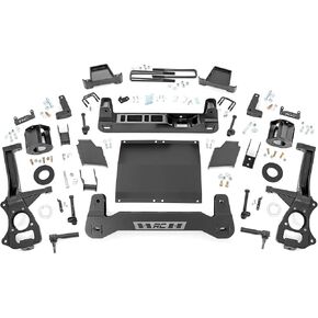 Rough Country 6 Inch Lift Kit for Chevy/GMC Sierra 1500 (1999-2024)/Silverado 1500 (2021-2024) - Fits 2.7/3.0L Diesel Engines, ARC