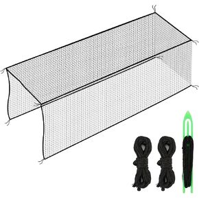 Baseball Softball Backstop Nets, 10 * 15Feet Heavy Duty Sports Nets with 12pcs Spring Snap and 4pcs Carabiner, Sports Netting for Backyard, Ball Stop, Barrier Net in Saudi Arabia