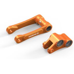 Black 2" Lowering Link Kit Compatible with 690 Enduro/SMC/R 2019 2020 2021 2022 2023 2024, Compatible with Husqvarna 701 Enduro/Supermoto 2016-2024, See Fit