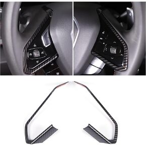 Car Dashboard Button Frame Cover Trim for Chevrolet Corvette C8 Z06 2020-2024, Car Decoration Accessories (Carbon fiber pattern)