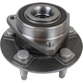 513282 Wheel Hub and Bearing Assembly Compatible with 2008-14 2018-19 Cadillac XTS, 2010-2015 Chevy Camaro, 2018-2019 Chevy Impala 5Lugs W/Encoder ABS