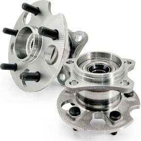 512284 Pair Rear Wheel Bearing Hub Assembly Fit for Toyota Highlander 2004-2013 Venza 2009-2016, for Lexus RX330 2004-2006 / RX350 2007-2009 / RX400H 2006-2008, AWD Only, 5 Lug w/ABS, 2Pcs