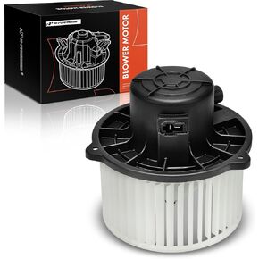 A-Premium HVAC Heater Blower Motor Assembly Compatible with Kia Vehicles - Rio 2001-2005, L4 1.5L/1.6L, Sedan/Wagon - Front Side, Replace# 0K30A-61B10B, 0K30A61B10B