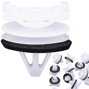 Rex 30pcs Fender Wheel Fender Flare Molding Retainer Clip KD4551W24 for Mazda 2013-16 CX-5 KD45-51-W24 KD4551W24