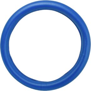 GG Grand General 54072 18 inches Deluxe Steering Wheel Cover Full Blue with Blue Stitching