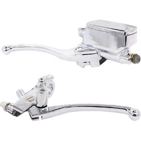 ApplianPar Universal Left and Right Handlebar 7/8 Inch 22mm Hydraulic Brake Control Master Cylinder Clutch Lever for Motorcycle Pit Dirt Bike