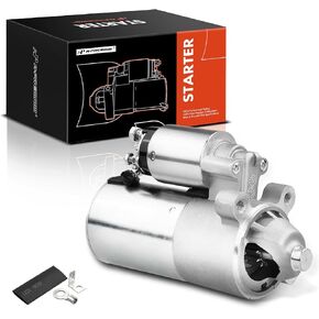 A-Premium Starter Motor Compatible with Ford Focus 2000 2001 2002 2003 2004 L4 2.0L, 1.5KW 12V CW 10 Teeth Clockwise, Replace# 98AB-11000-EC, YS4Z-11002-EA, YS4Z-11002-EB