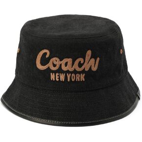 Coach Women's Bucket Hat, Black