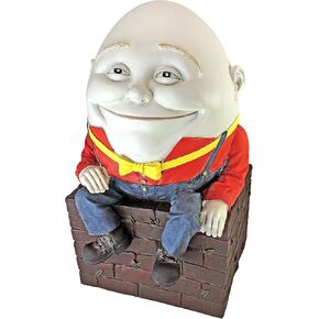 Design Toscano NG32097 Humpty Dumpty Sculpture,Full Color