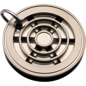 T311-6X Isotope Atom - Titanium - Fob - Housing for Tritium Vials - Everyday Cary - Keychain Accessory