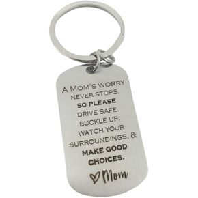 New Driver Gifts Keychain, Gifts for 17 Year Old Girl, 16 Year Old Boy Birthday Gift, Gifts for 17 Year Old Boy