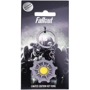 Fanattik - Fallout-Keyring-Vault Door, Multicoloured, 1 x 10 x 3 cm, 8FA21536CD