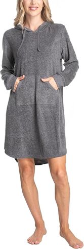 Goodnight Kiss Bear Hug 2 Lounger Fleece Hoodie Sweatshirt Dress in Saudi Arabia